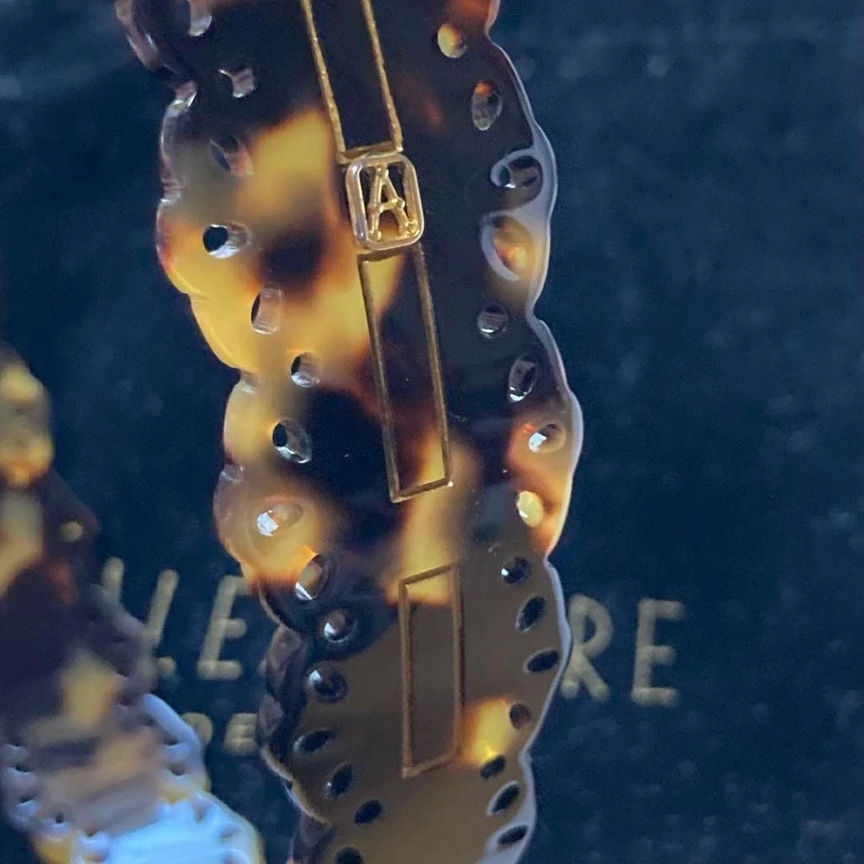 Diadema ancha marrón ALEXANDRE DE PARIS Foto 4 de 4