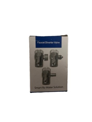 Upgraded Royal Kitchen Faucet Diverter Valve, 1/4  Single Barb Black- New