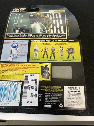 1997 Kenner Star Wars Power Of The Force POTF2 R2-D2 Freeze Frame Action Slide - Photo 4/5