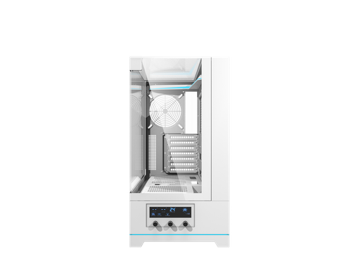 darkFlash DY450 White Steel / Tempered Glass ATX White chassis ,0.8mm SPCC Case - Picture 4 of 5