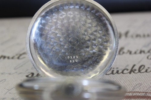 Antike TAVANNES SWISS MADE Blinden Taschenuhr blind pocket watch - Bild 3 von 9