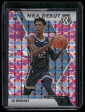 2019-20 Panini Mosaic #274 Ja Morant Camo Pink