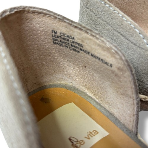Dolce Vita Shoe 7M Taupe Suede “Cicada” - Picture 7 of 7