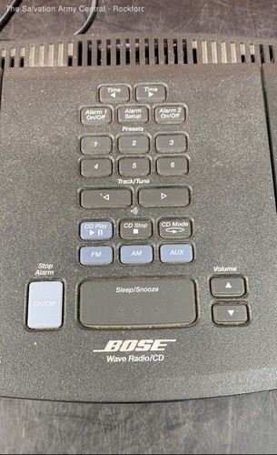 Bose Wave Radio AWRC-1G Black Wired AM/FM Music System CD Player - Picture 2 of 8