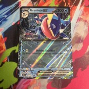 Pocket Scout - Greninja ex Double Rare SV07: Stellar Crown Stamped 041/142 NM