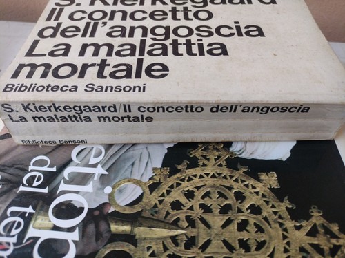 Il concetto dell'angoscia e la malattia mortale di Søren Kierkegaard Sansoni 196 - Foto 2 di 7
