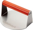 Cuisinart 6" Stainless Steel Smashed Burger Press, Juicy and Crispy Burgers