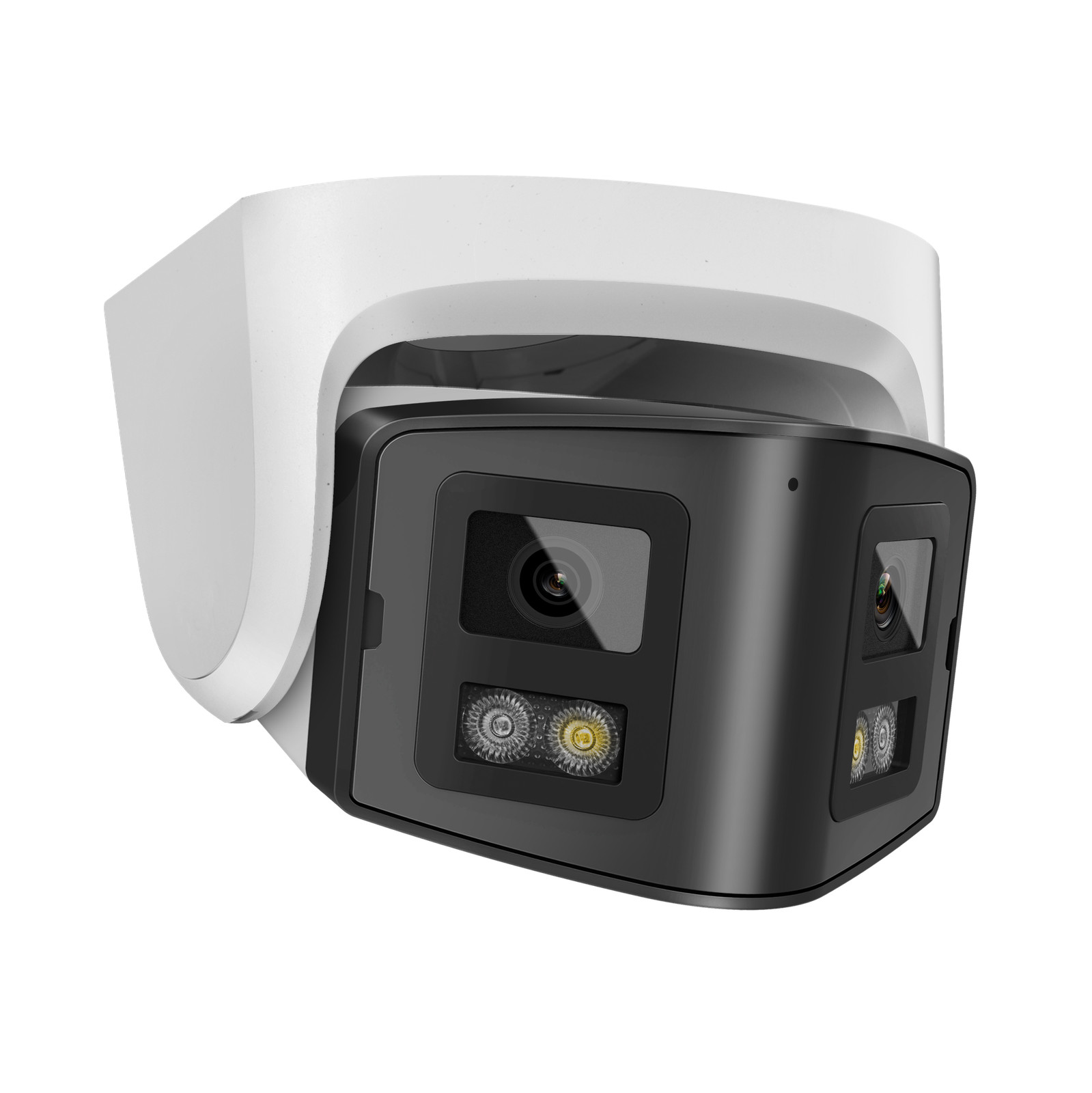 VIKYLIN 4MP 170° Panoramic Security Camera Dual lens Dual Light IR Full Color