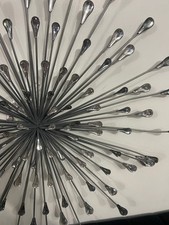 Silver Tear Drop Mirror 80x64.5cm Home Decor Wall Mirror