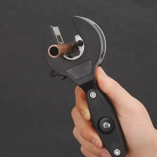 Cricchetto tagliatubi 8-29 mm per acciaio inox rame alluminio comando a una mano - Foto 13 di 22