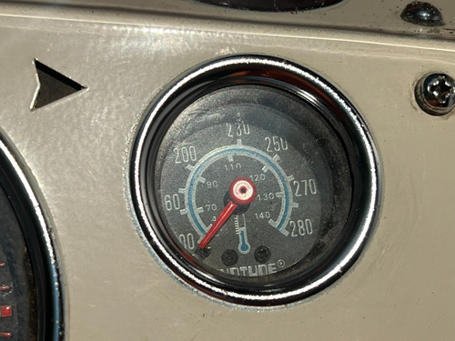 1957 1958 1959 1960 FORD PICKUP TRUCK GAUGE CLUSTER INSERT SPEEDOMETER 2702446 - Picture 10 of 18