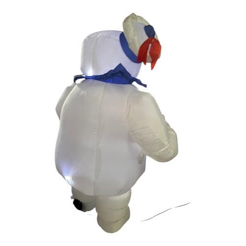 Gemmy Airblown Inflatable 5 ft Ghostbusters Stay Puft with Pumpkin Halloween - Picture 6 of 7