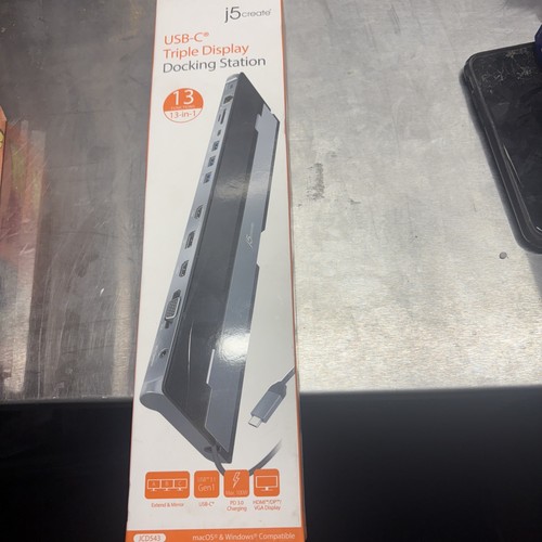 j5create JCD543 USB-C Triple Display Docking Station with 100W PD Fast Charging - 第 3/7 張圖片