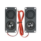 2Pcs Compact Square Speakers Sound System 45100 Speaker Ideal for Home8926