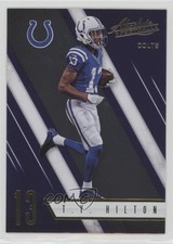2016 Panini Absolute Spectrum Blue TY Hilton #10 2f4