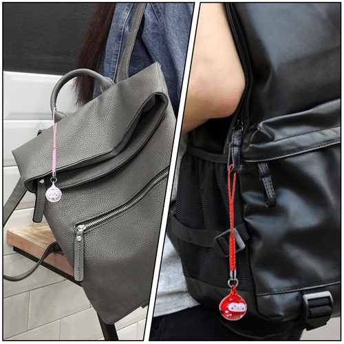 6Pcs Cute Cat Bag Hanging Decor Mobile Phone Pendants - 第 3/12 張圖片