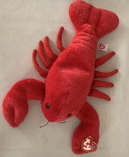 TY Beanie Buddy PINCHERS Lobster (14 inch) Original Tag NWT One Of 9!!1993 RARE