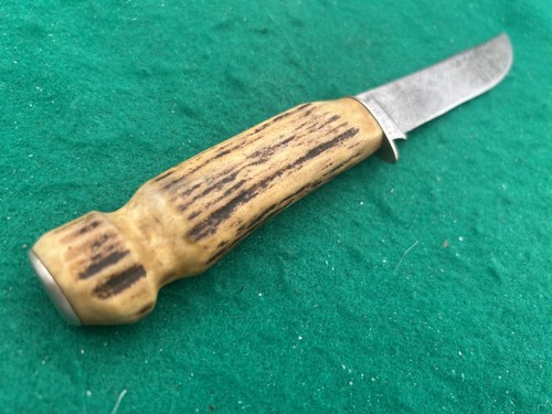 1920-1940 only REMINGTON R-73 FULL BLADE, PERFECT STAG HANDLE KNIFE - Picture 10 of 11