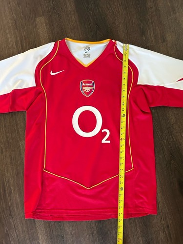 Arsenal FC Thierry Henry 2004/05 Retro Jersey Men's L Soccer Futbol - Picture 7 of 11