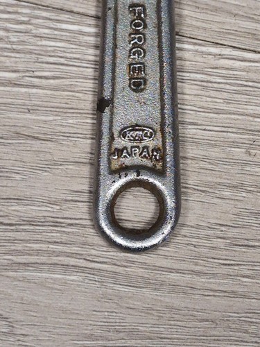 Oldtimer KTC Japan Fuller Alu Nr. 6 verstellbare Schraubenschlüssel voll gesenkgeschmiedet - Bild 3 von 5