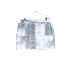 Lee Blue Striped Mini Skort, Size 22
