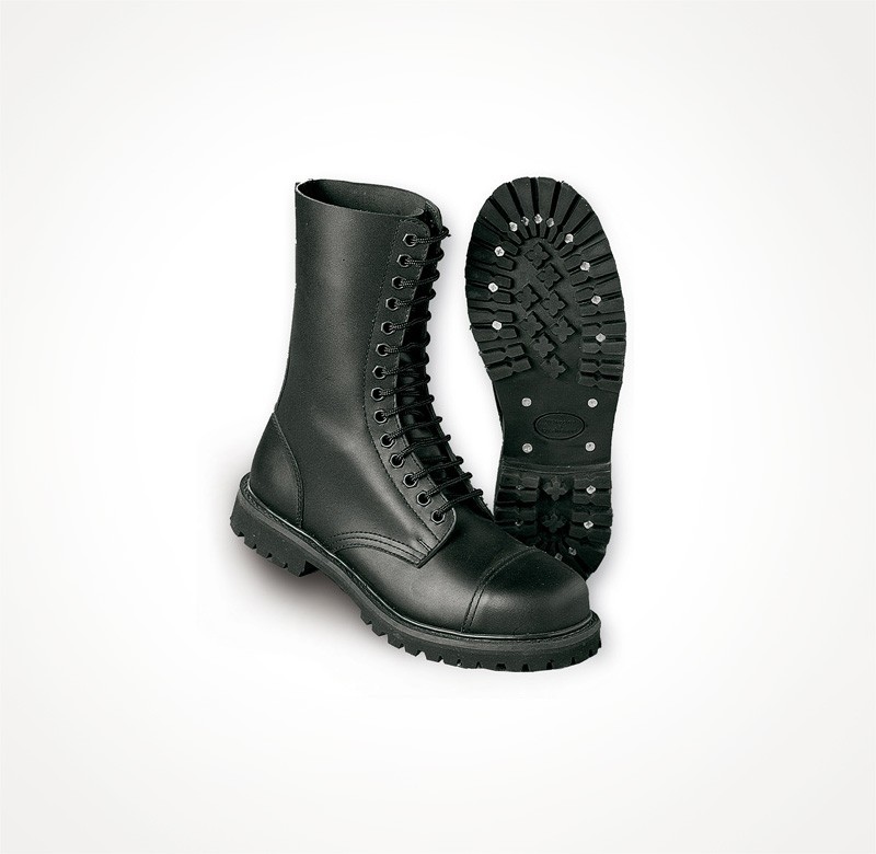 Lace Up botas, Leather botas with Steel Toe Cap, 14 Eyelets, 20 EYELETS Lace Up botas, Leather botas with Steel Toe Cap, 14 Eyelets, 20 EYELETS