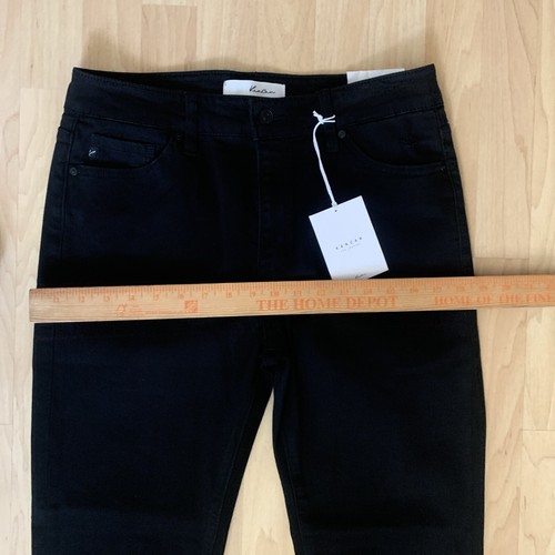KANCAN Size 11/29 NWT Jeans High Rise Skinny Ankle Cut Off Leg Inseam 28” - Picture 3 of 10