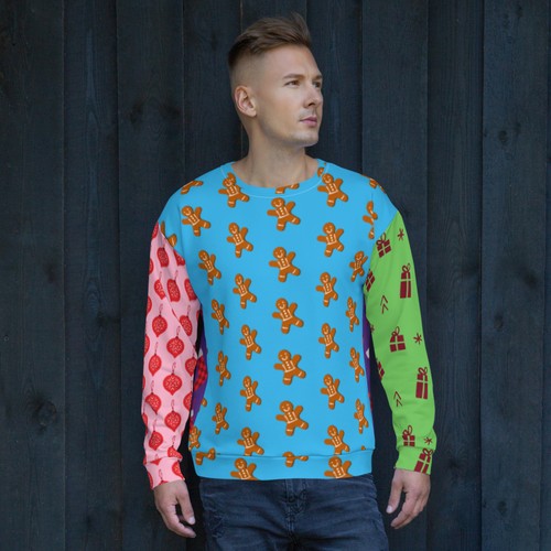 Ugly Christmas Sweater Unisex Sweatshirt - Picture 10 of 16