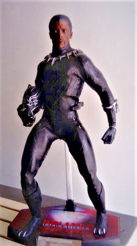 Black Panther Avengers 1/6 custom figure Not Hot Toys mms671 - Picture 2 of 5