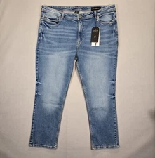 NYC The Perfect Jean Men’s Slim  Fit Stream Med Blue Size 44 X 28 New