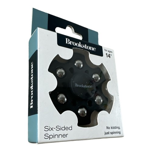 BROOKSTONE FIDGET SPINNER stress anxiety adhd autism focus sensory - Picture 4 of 4