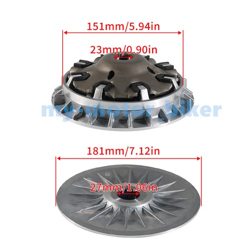 Primary Clutch Variator for Yamaha XP500 TMAX 500 2004-2011 / TMAX 530 2012-2016 - Picture 2 of 9