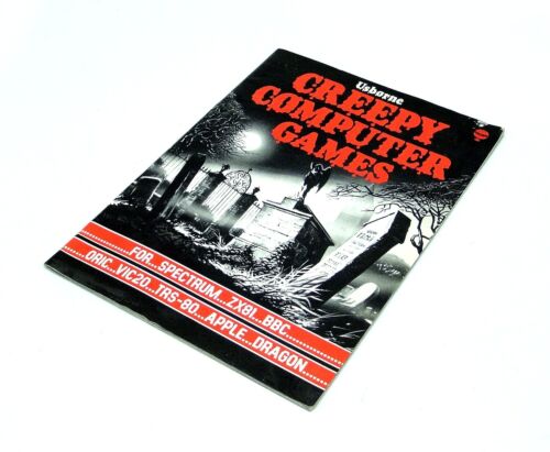 CREEPY COMPUTER GAMES Buch von Usborne ZX81 TRS-80 Apple