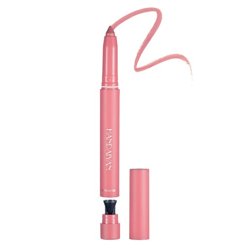Lip Liner Mattes Velvet Lipstick Non Fading Pencil Non Stick Cup Lipstick Makeup - Picture 22 of 60