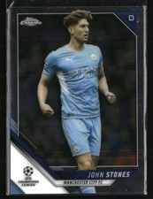 John Stones 2022 Topps Chrome #24 Soccer Card