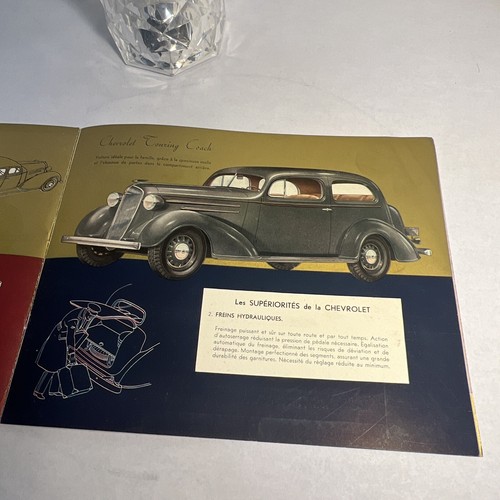 1936 CHEVROLET Master Deluxe & Standard Car Catalog Brochure in FRENCH - RARE! - Picture 13 of 24