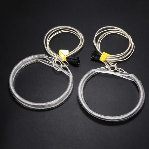 Angel Eye Halo Light Ring CCFL Yellow Warm White For BMW E46 E39 E38 E36 - Picture 4 of 5