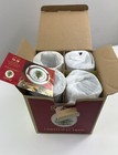 Spode Christmas Tree Santa 15 Ounces Highballs with Gold Rims, Set of 4