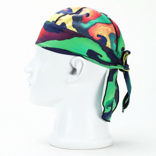 Durag Du-rag Headwear Head Wrap Skull Cap Doo Do Rag Bandana Headband Beanie Hat - Picture 28 of 30