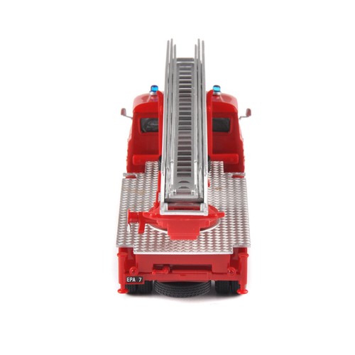 Diecast 1/43 Scale Pompiers Fire Truck Red Vehicles Car Display Toy Kids Gift - Picture 8 of 11