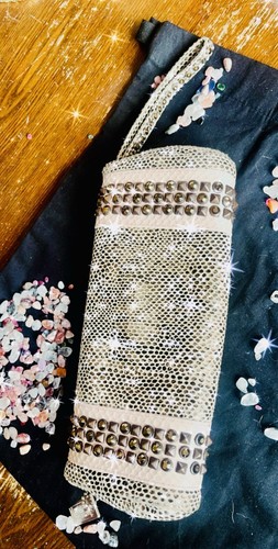 Kippy’s Coronado Beautiful 2 Snakeskin Leathers, Embossed With Swarovski Crystal - Picture 7 of 7