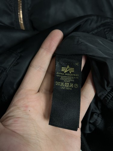 Alpha Industries MA-1 Flight Bomber Insulated Jacket Women Size M - Picture 7 of 8