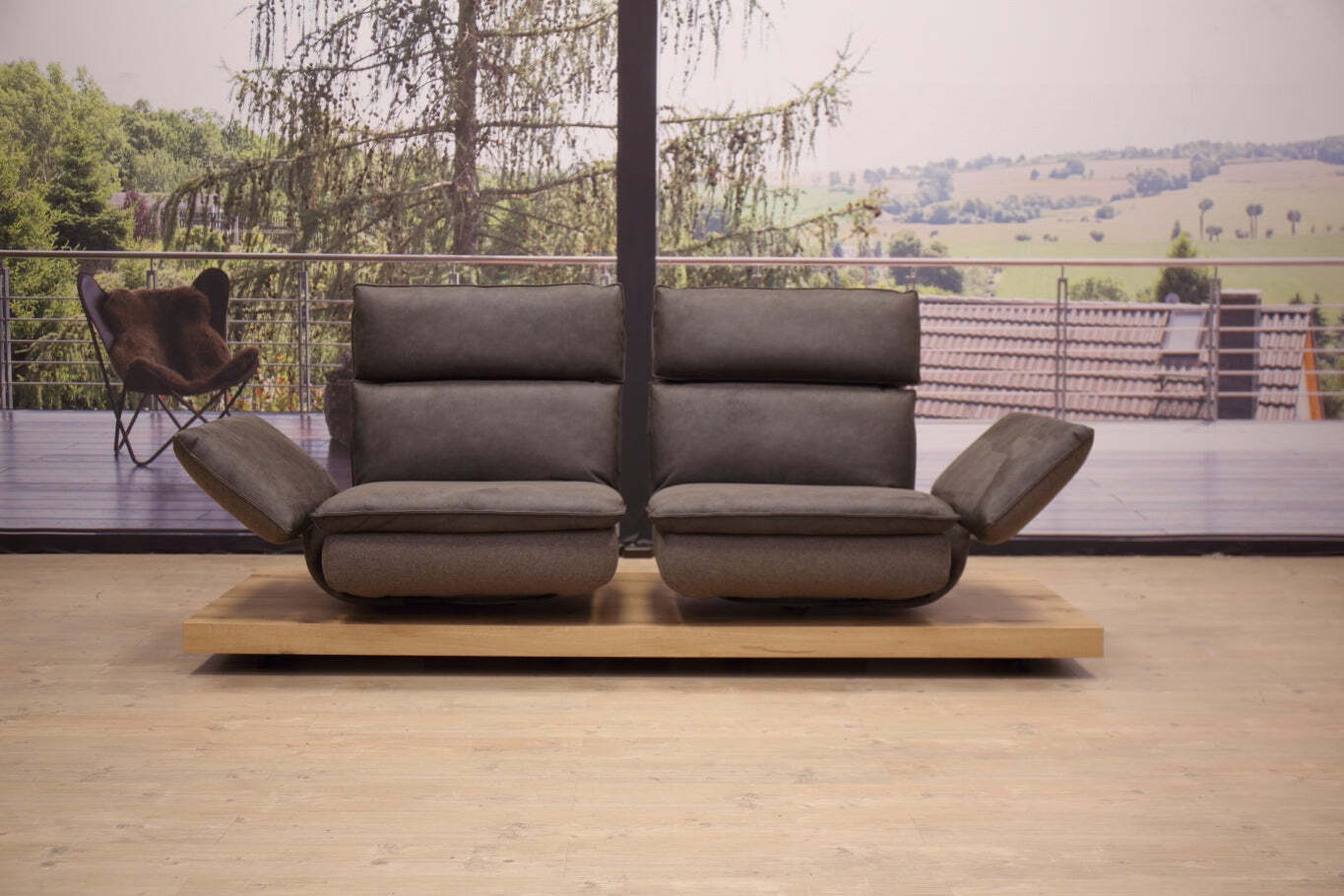 Modell Edon C2 Sofa in Stoff Bison 1389