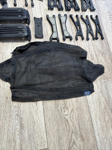 Traxxas X Maxx Parts Lot Suspension A Arms Front Rear, Dust Cover, Skid Plates - Picture 2 of 7