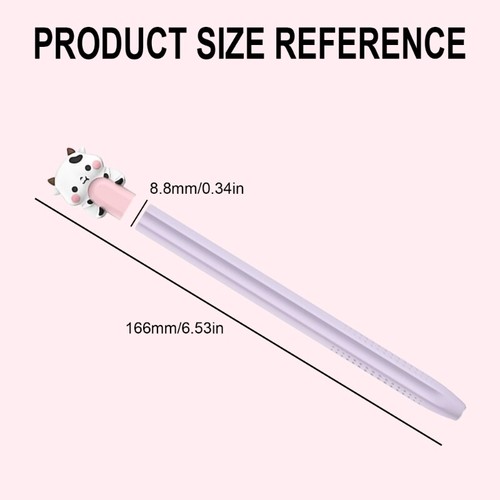 Silicone Pen Cover for M-Pencil 1 2 3 NonSlip Protective Writing Aid - Zdjęcie 8 z 11
