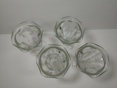 Vintage Icecream Glasses Sunday Soda Fountain Glass Libbey Lot/4 G2 - Picture 2 of 6