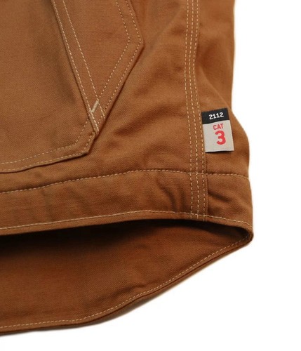 GILET CARHARTT FIRE-RESISTENTE RAIN DEFENDER QUICK DUCK #103387 UOMO 2XL REG - Foto 9 di 24