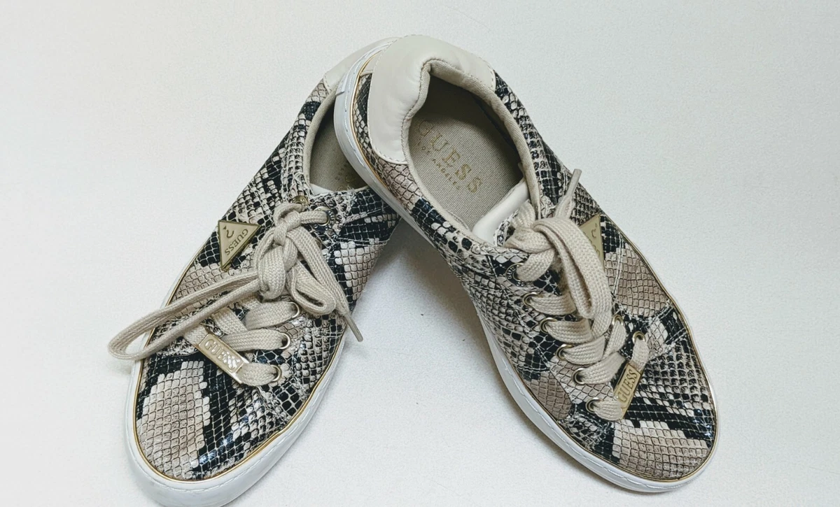 Guess snakeskin best sale sneakers