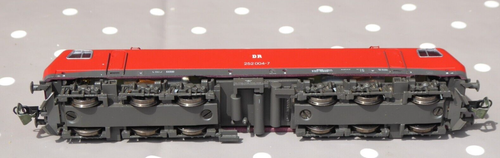 Beckmann Tt Locomotive Br 252 004-7 the Dr Epoch 4 Function + LED Light Boxed - Picture 12 of 17