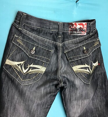 Jean Droit Homme Noir RED B6Q - Taille W32 X L30 - état Excellent